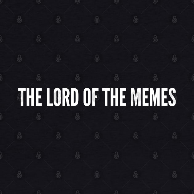 The Lord Of The Memes - Internet Humor Movie Parody logo by sillyslogans